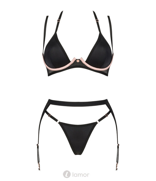 * OBSESSIVE 3-delige Lingerie set Selinne van Obsessive