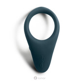 Silky Verge vibrerende cockring van We-Vibe met ergonomische stimulatiestuk.timulatie