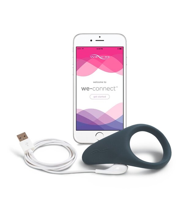 * WE VIBE Silky Verge vibrerende cockring van We-Vibe met ergonomische stimulatiestuk.timulatie