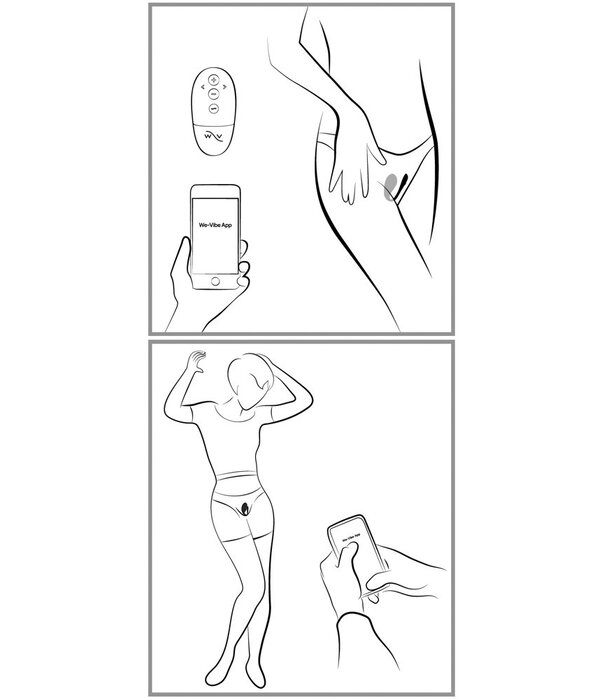 * WE VIBE We-Vibe Jive2 met zachte rondingen