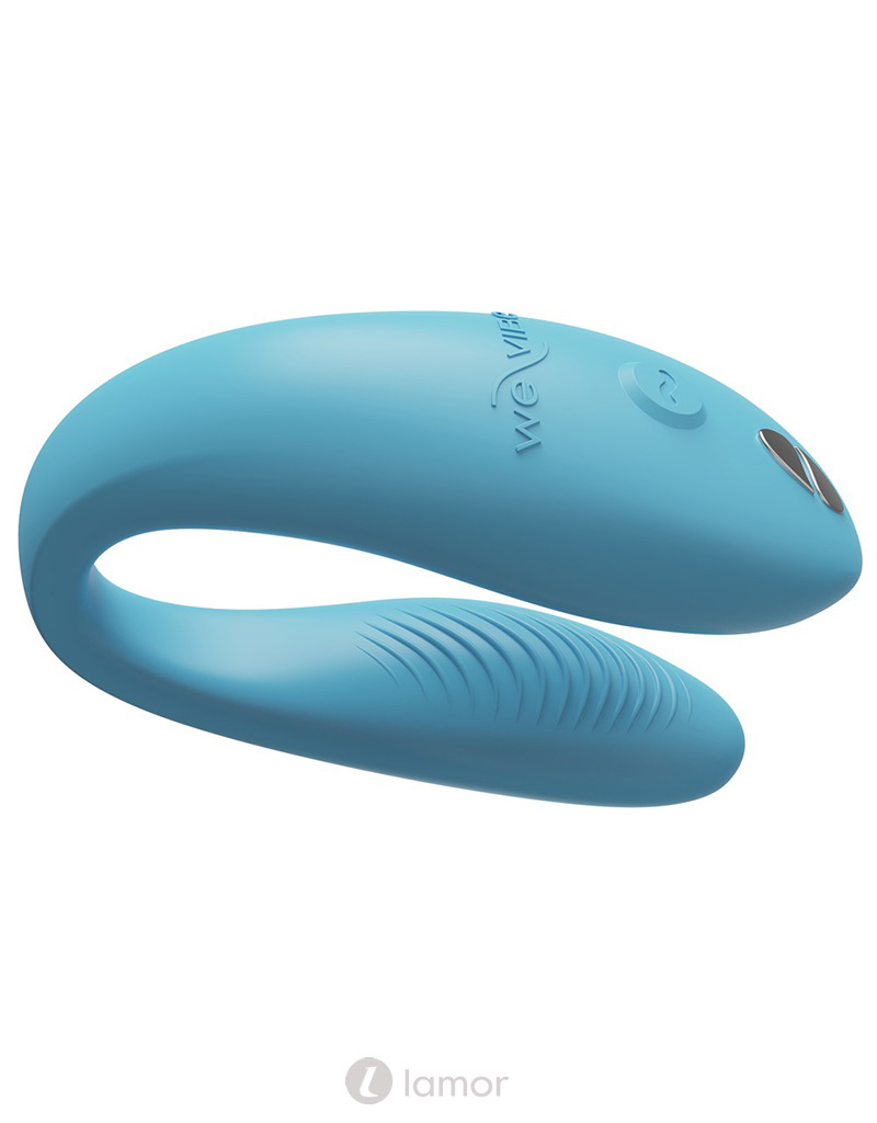 * WE VIBE We-Vibe Sync Go, Turquoise - Paars afbeelding