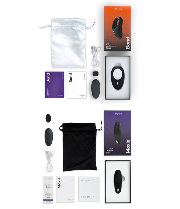 * WE VIBE We-Vibe Bond & Moxie+ van We-Vibe in de set