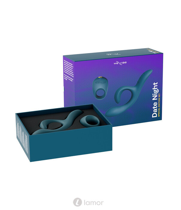 * WE VIBE Date night All-round verwenset met 2 waterproof vibro-toy bestsellers voor plezierig single en koppel spel