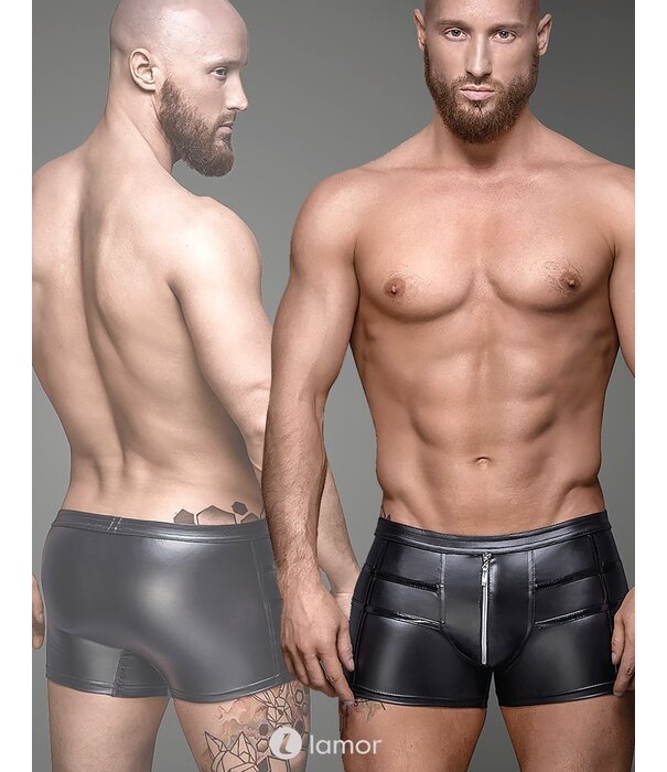 * NOIR handmade Sexy Heren short met rits van Noir Handmade