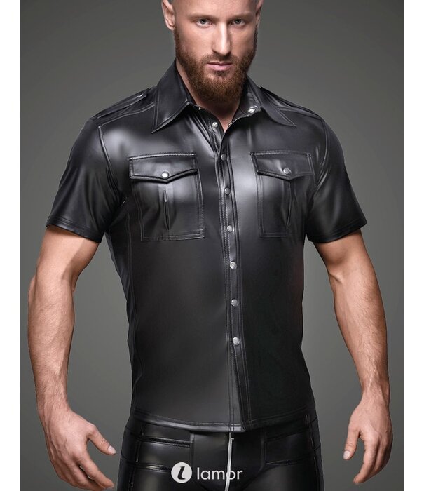 * NOIR handmade Stijlvol Heren shirt met voorzakken van Noir Handmade