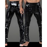 Sexy elastische PVC heren broek met van Noir Handmade