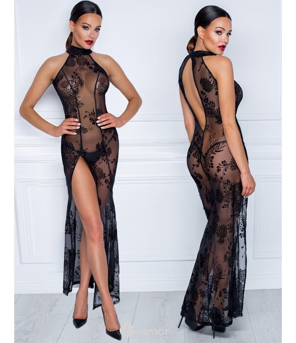 * NOIR handmade Lange tule jurk van Noir Handmade Fucking Fabulous  Collection