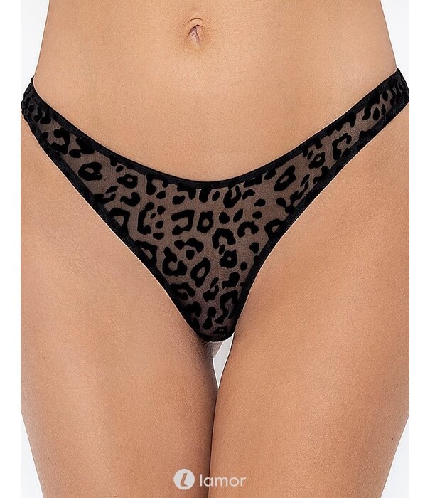 * NOIR handmade Sexy string met luipaard print  Noir Handmade Boudoir stories