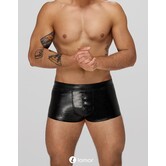 Wetlook Heren short met slangen relief van Noir Handmade
