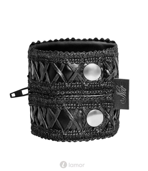 * NOIR handmade Polsportemonnee met verborgen ritssluiting van Noir Handmade Projectfetish