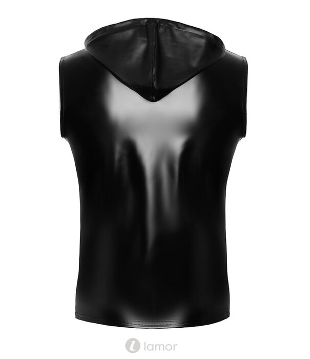 * NOIR handmade Wetlook Heren Hoodie van Noir Handmade  Chaos Collection