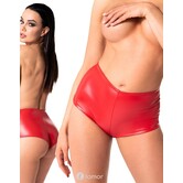 Rode wetlook Short Mysteria  van Noir Handmade Orgia Collection