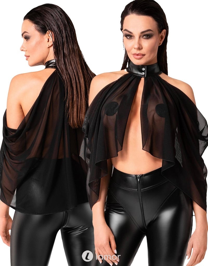 * NOIR handmade Tule Bolero, F349 afbeelding
