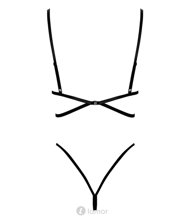 * KISSABLE VAN NOIR HANDMADE Sexy 2-delige kanten lingerie set van het merk Kissable