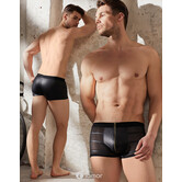 Mattlook Heren short met rits entule van N E K