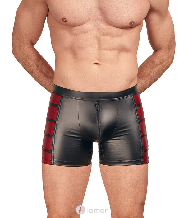 * NEK Tweekleurige mattlook Heren short met hoge taille van  N E K