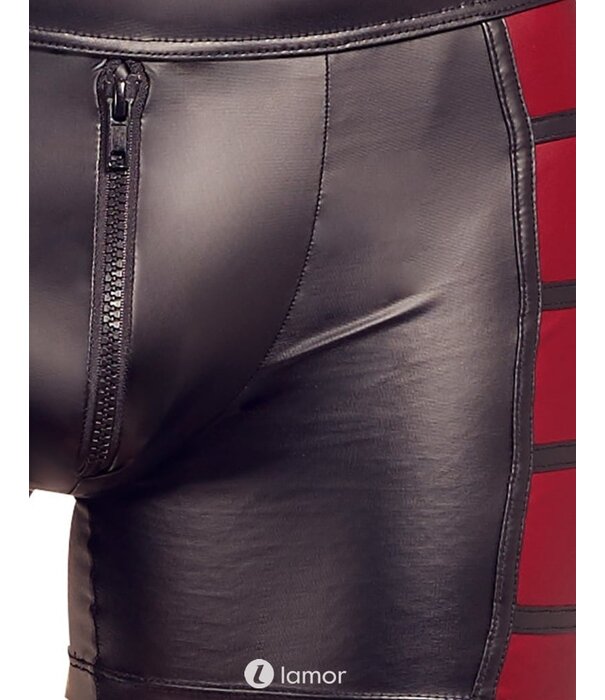 * NEK Tweekleurige mattlook Heren short met hoge taille van  N E K