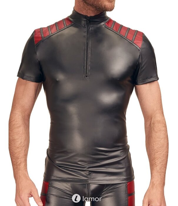 * NEK Shirt in tweekleurig mattlook van het merk N E K