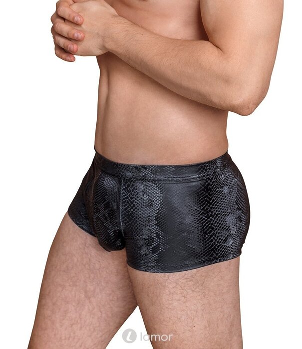 * NEK Short in Slangenleerlook van  N E K