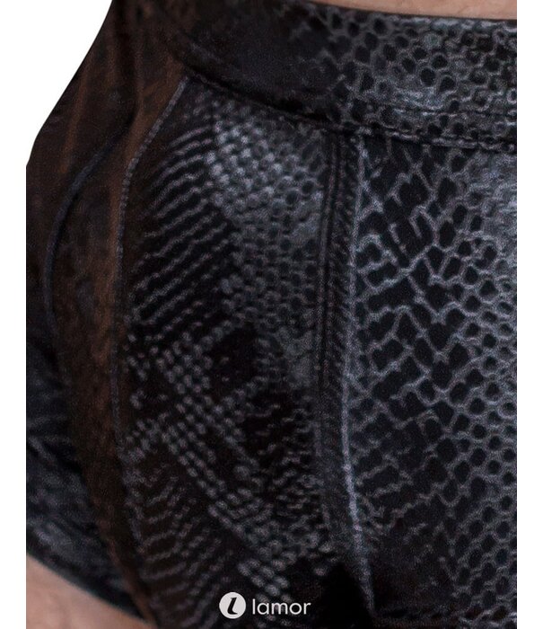 * NEK Short in Slangenleerlook van  N E K