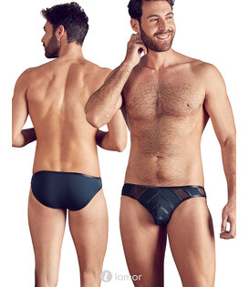 Blauw zwarte Heren slip , NK20372