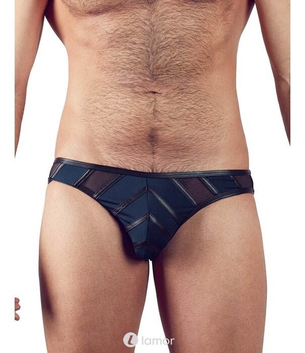 * NEK Blauw zwarte Heren slip  met V design van  N E K