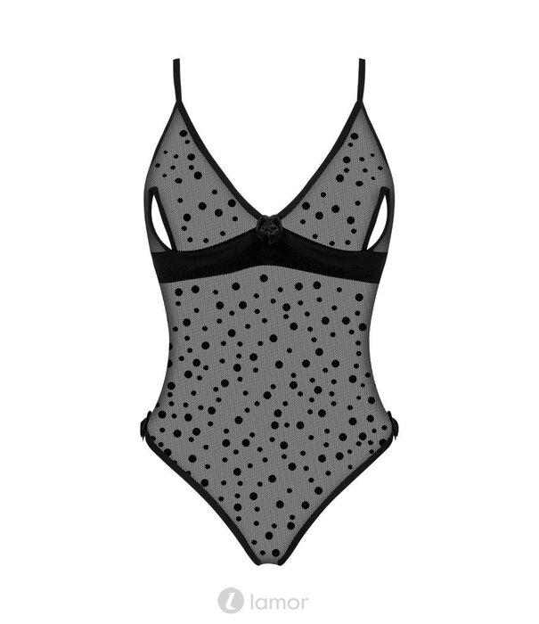 * BEAUTYNIGHT Verleidelijke en spannende body Amalia met stippen patroon