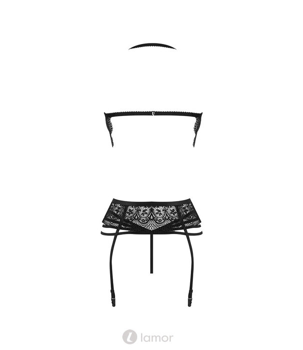 * BEAUTYNIGHT Sexy Jarretelkorset Lace Temptation van een delicaat kant