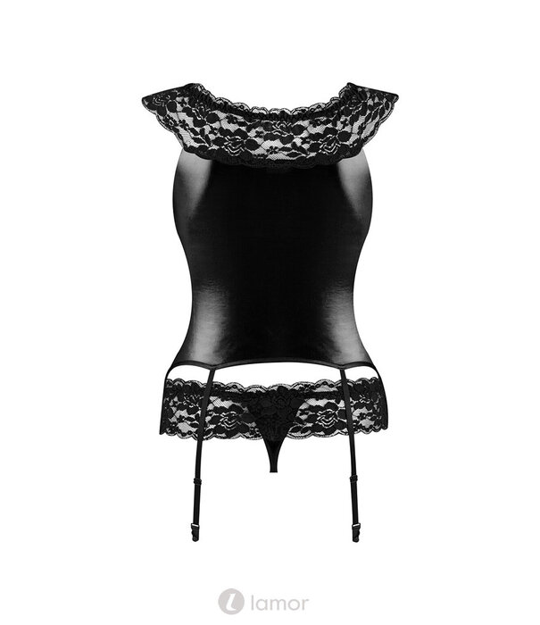 * BEAUTYNIGHT Sexy zwarte 2-delige set Raven