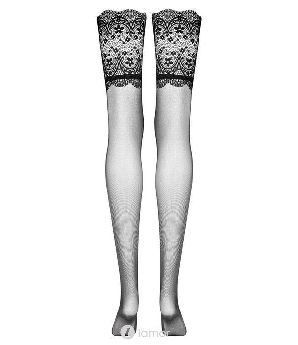 * BEAUTYNIGHT Verleidelijke zwarte kousen Obsidian  stockings