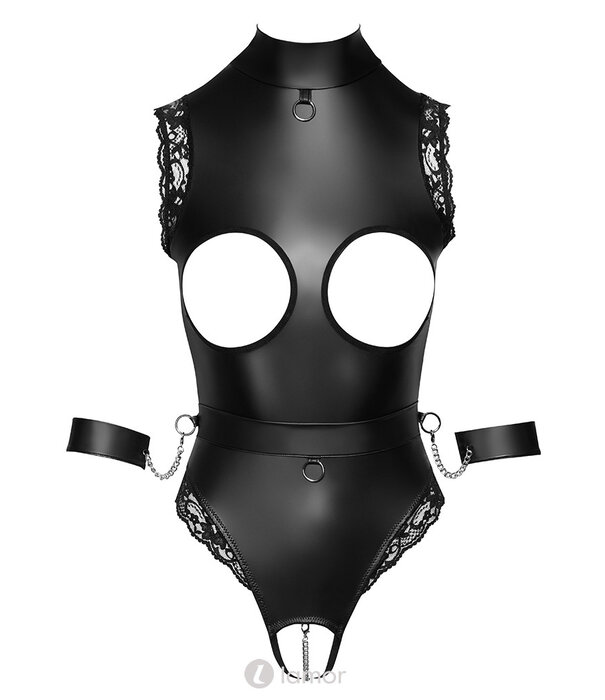 * COTTELLI  Bondage body kruisloos en met open cups