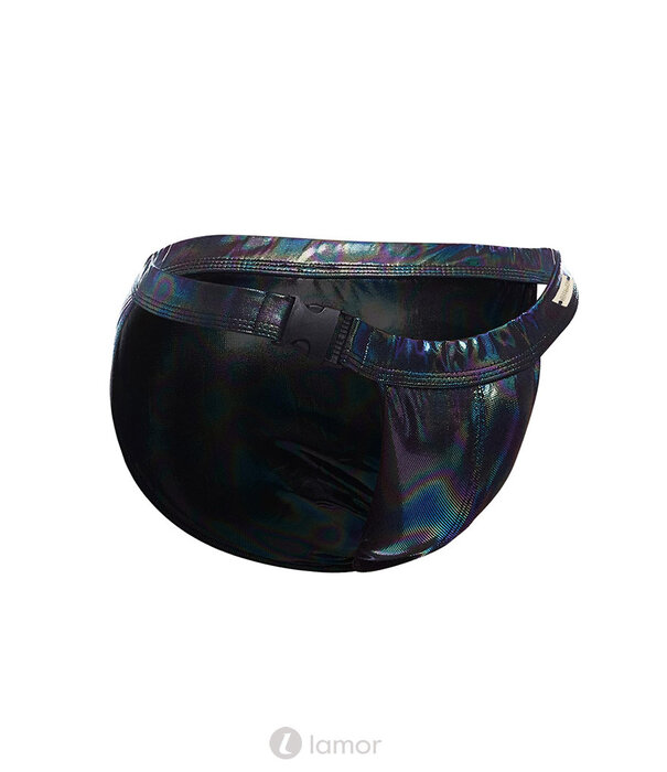 * CUT4MEN Strak passende slips van stretchy materiaal met een gladde coating. Ze zijn voorzien van een zijclipsluiting aan de voorkant.