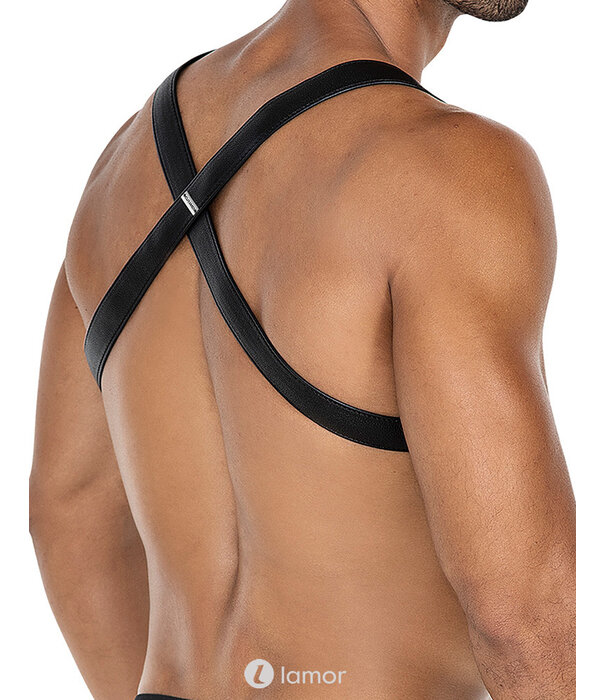 * CUT4MEN 4-way Zwart/blauwe harnas06  van het merk Cut4Men