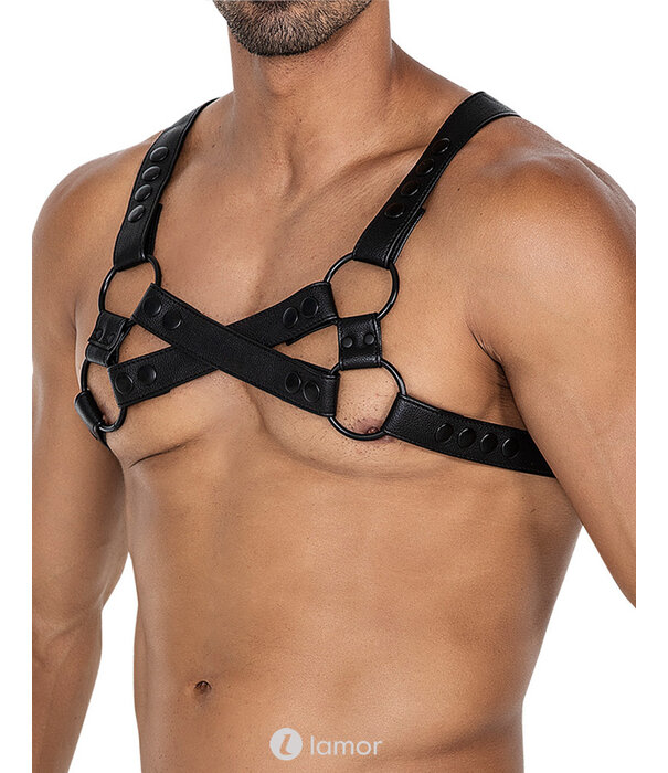 * CUT4MEN 4-way Zwart harnas06  van het merk Cut4Men