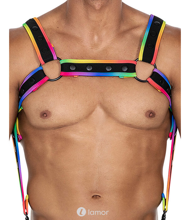 * CUT4MEN Veelkleurige borstharnas05  van het merk Cut4Men