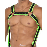 Zwart/Groen borstharnas05  van het merk Cut4Men