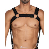 Zwarte borstharnas05 van het merk Cut4Men