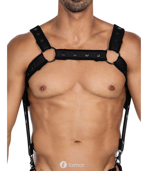 * CUT4MEN Zwarte borstharnas05 van het merk Cut4Men