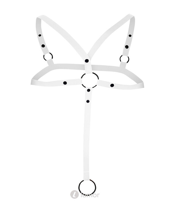 * CUT4MEN Witte borstharnas04 van het merk Cut4Men