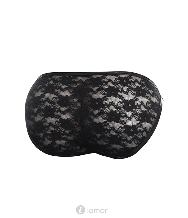 * CUT4MEN Zwarte kanten Bikini Slip van het merk Cut4Men