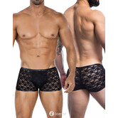 Zwarte kanten Boxer van het merk Cut4Men