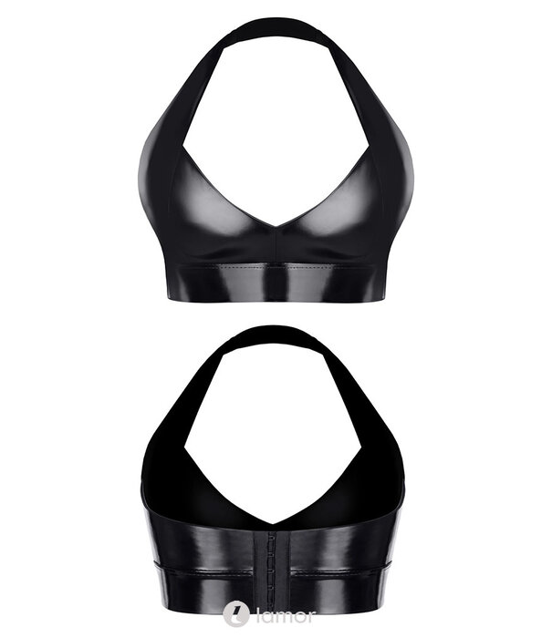 * DEMONIQ Sexy glanzende lak haltertop van het merk Demoniq