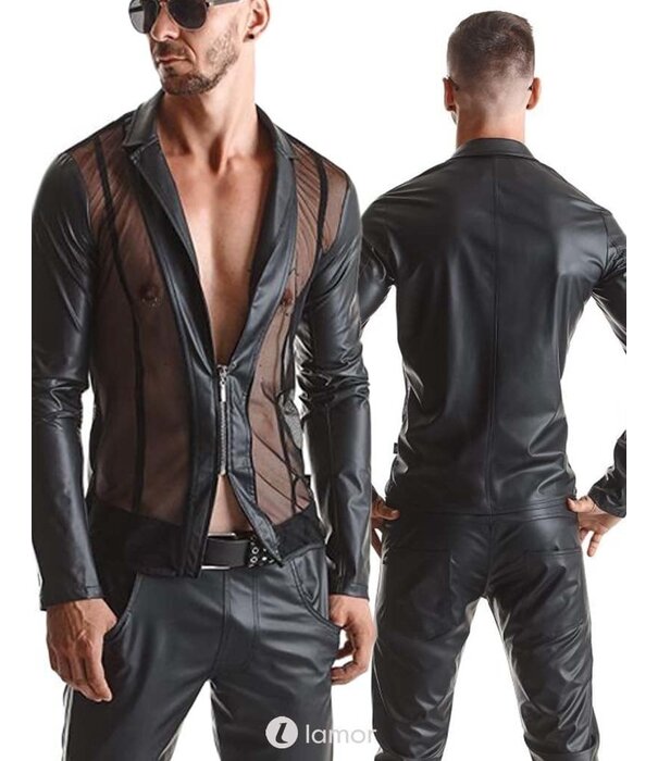 * RFP Heren Jack met wetlook mouwen van het merk RFP