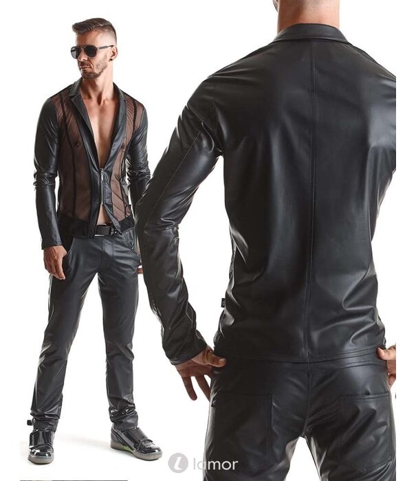 * RFP Heren Jack met wetlook mouwen van het merk RFP