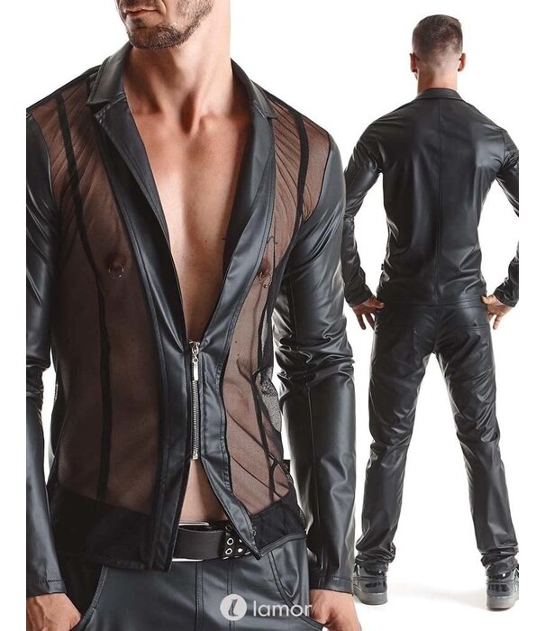 * RFP Heren Jack met wetlook mouwen van het merk RFP