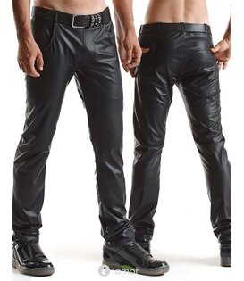 Wetlook heren broek,Vittori001