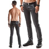 Matte wetlook heren broek, Vincenzo van het merk RFP