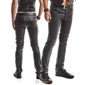 Matte wetlook heren broek, Tommaso van het merk RFP