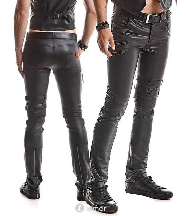 * RFP Matte wetlook heren broek, Tommaso van het merk RFP