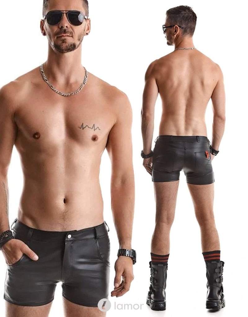 * RFP Matte wetlook heren Short,Federico001 afbeelding